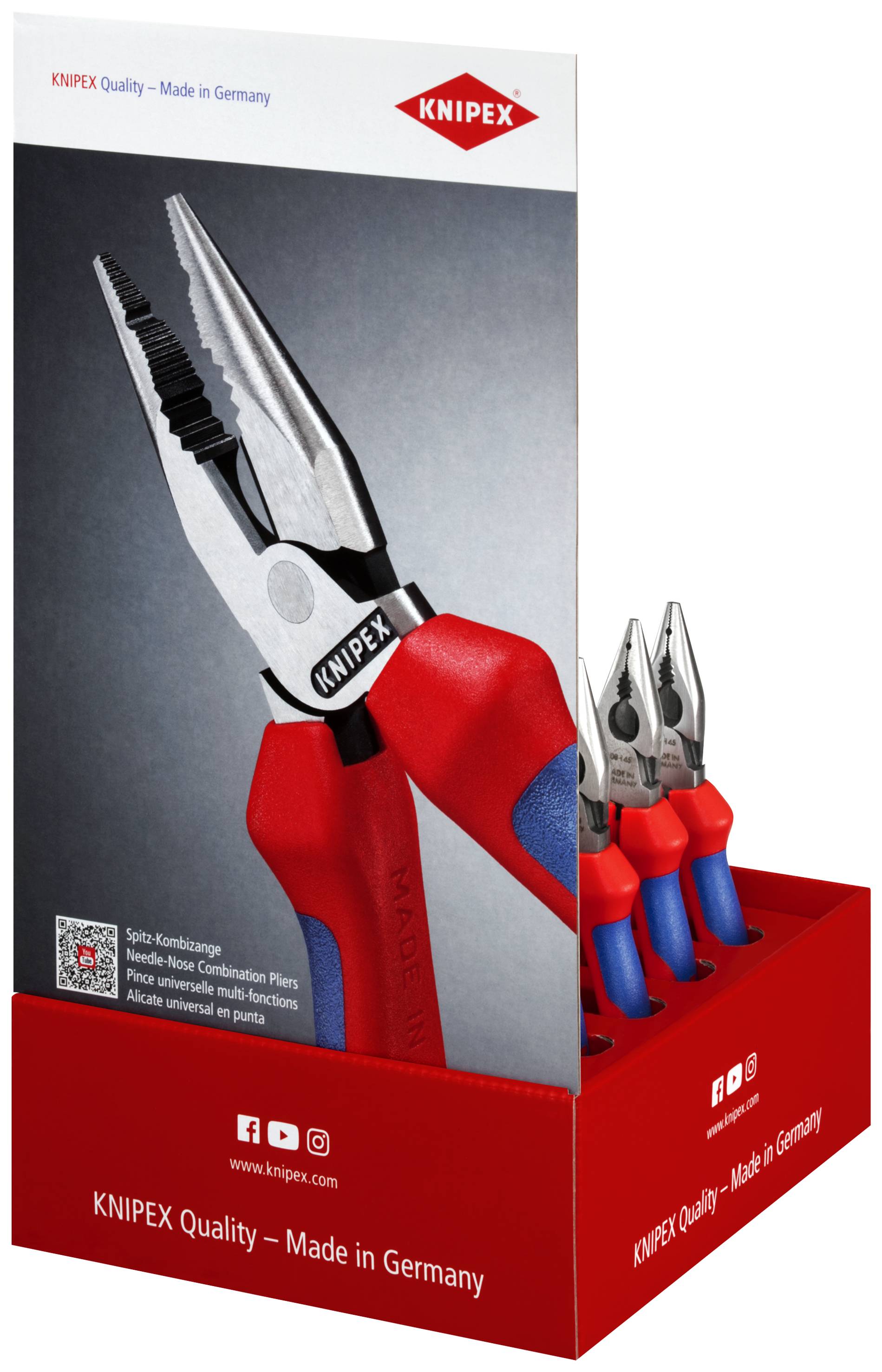 Knipex-Werk Thekendisplay 10-tlg. 00 18 01 V01