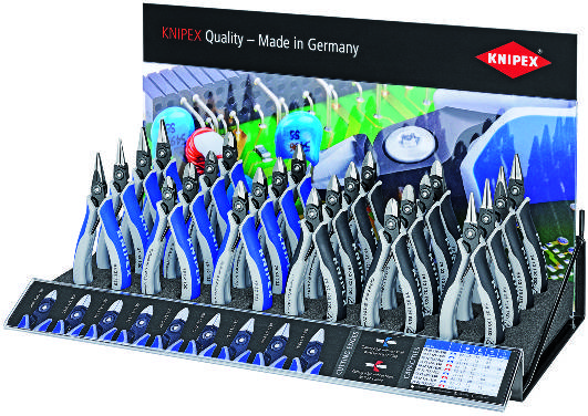 Knipex 00 19 34 2 V02 Elektronikzangen-Display lee