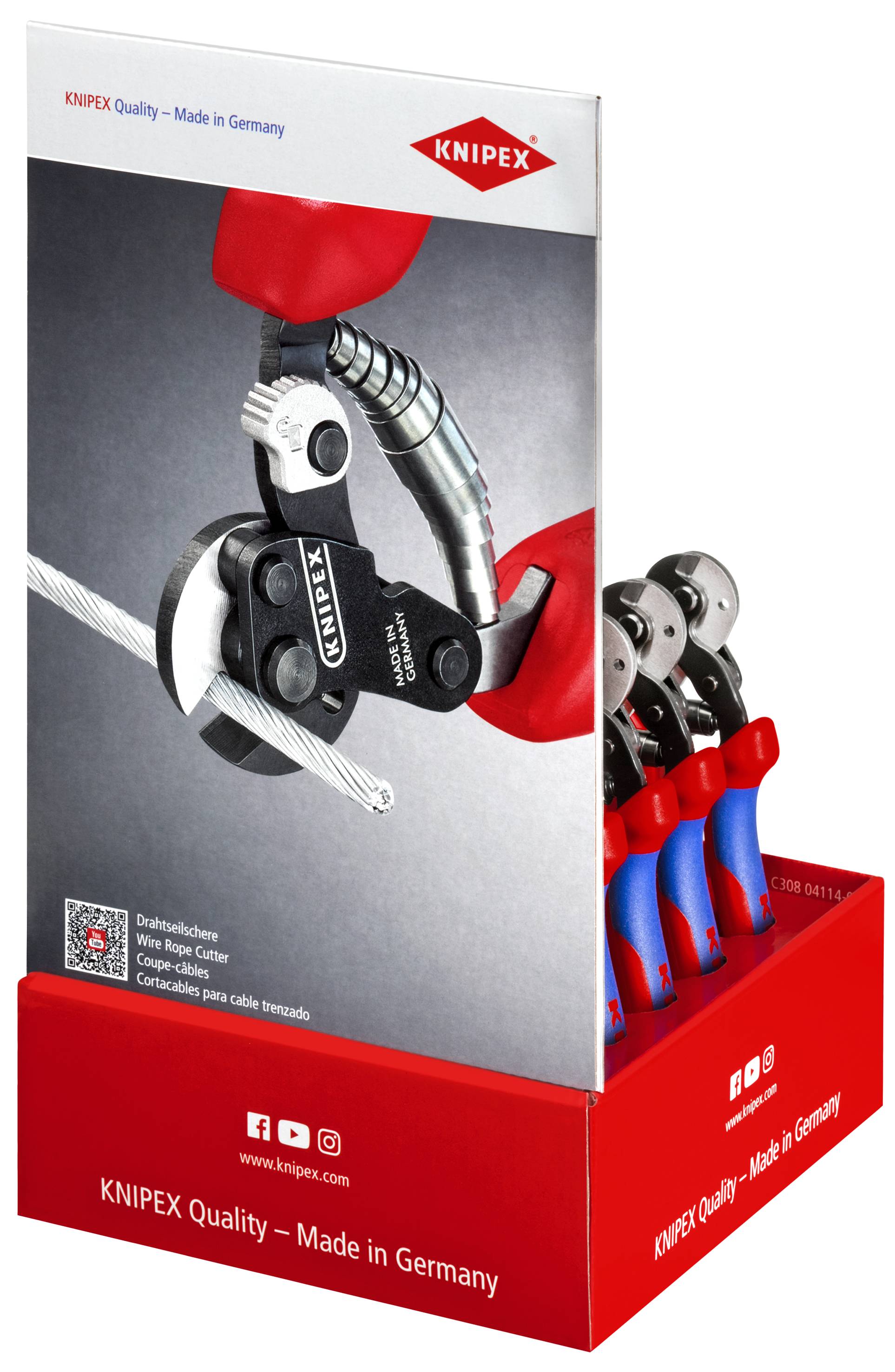 Knipex-Werk Thekendisplay 10-tlg. 00 18 01 V32