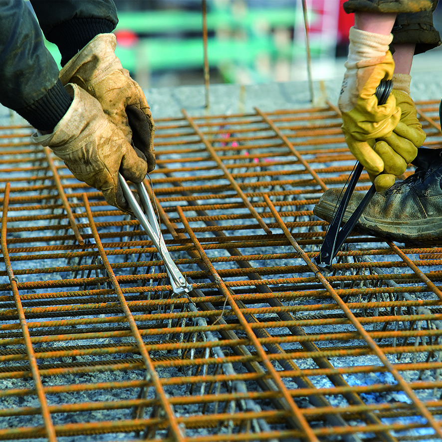 KNIPEX 99 14 250 Kraft-Monierzange hochübersetzt glanzverzinkt 250 mm