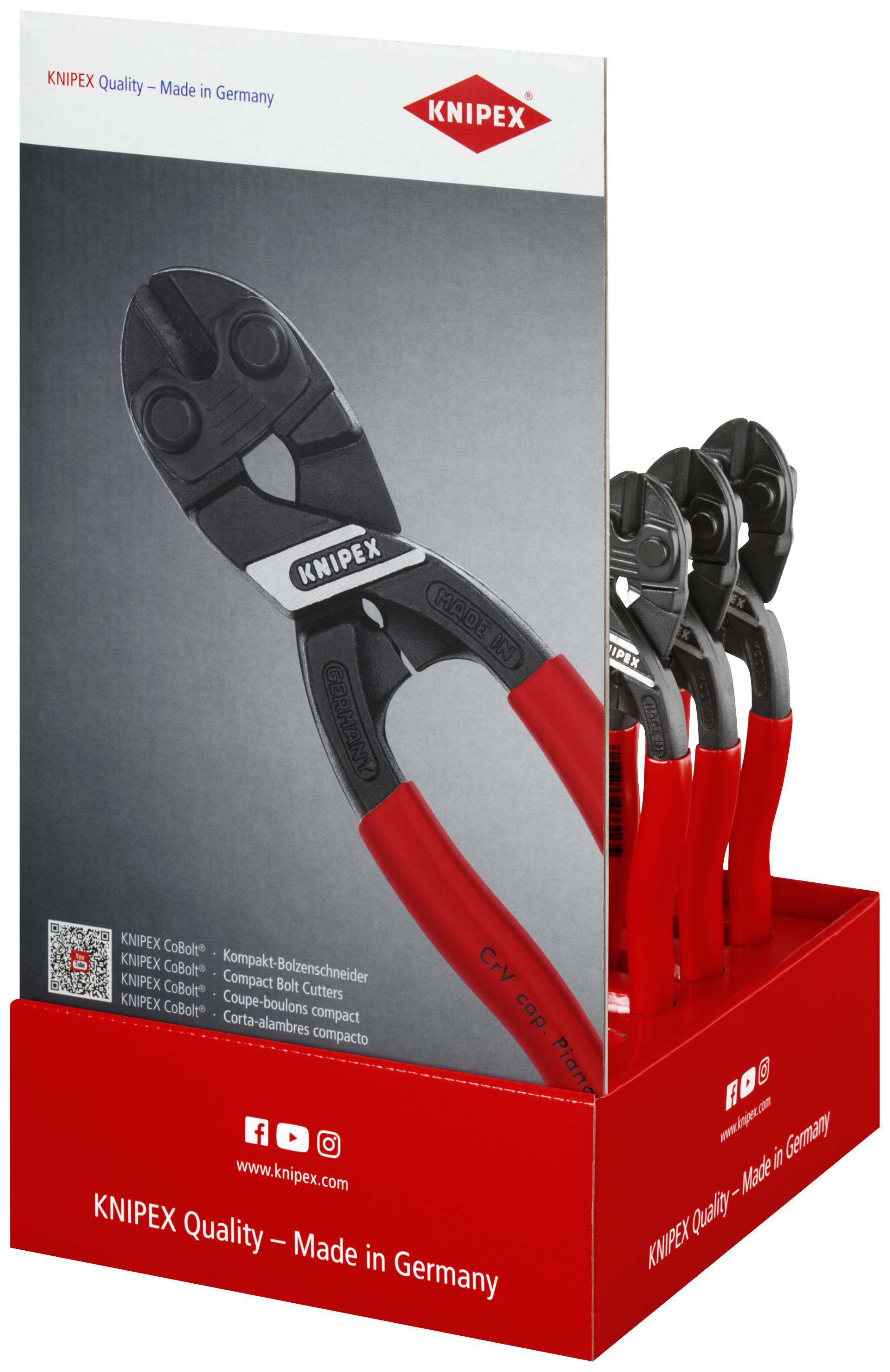 Knipex-Werk Thekendisplay 10-tlg. 00 18 01 V16