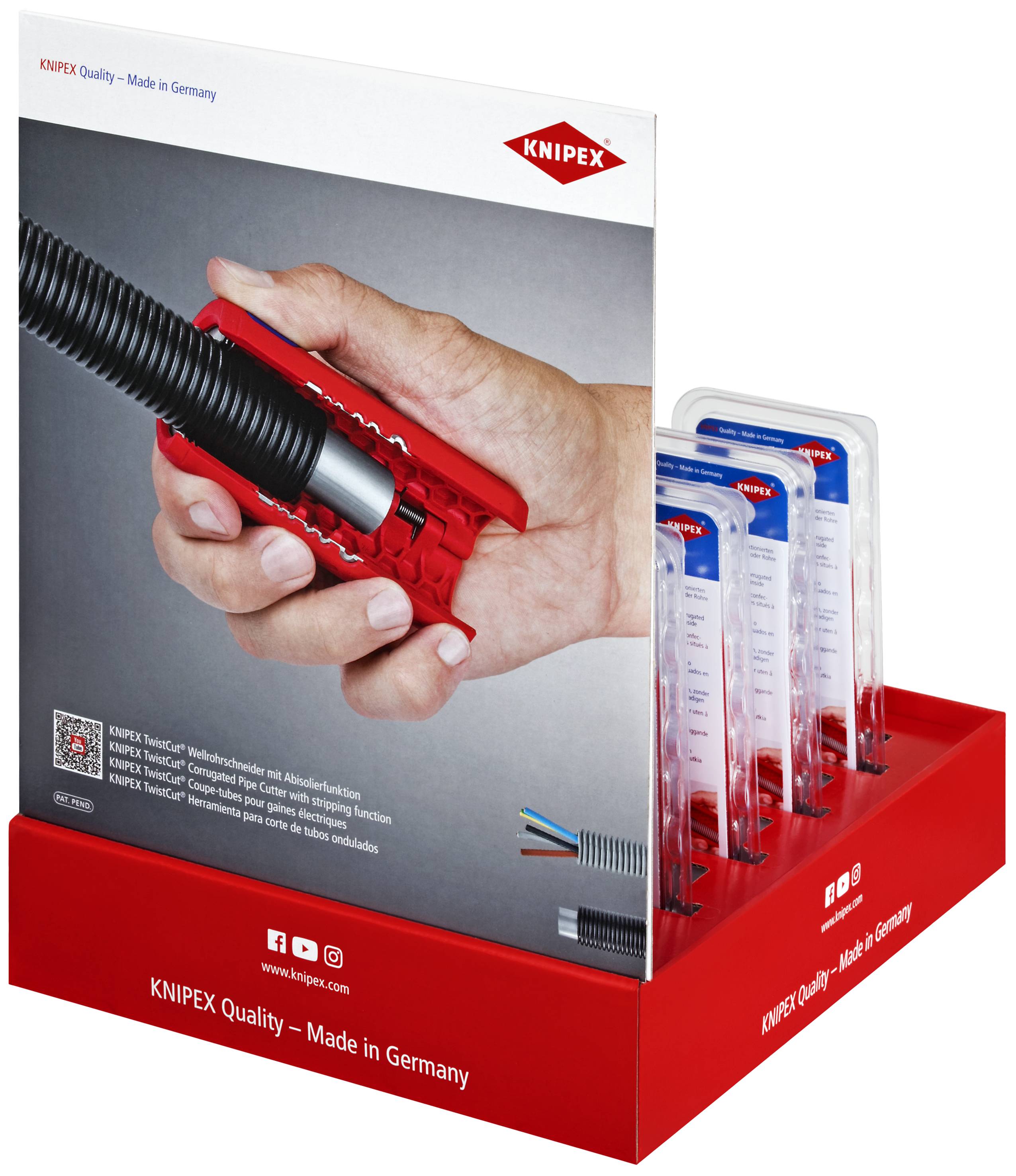 Knipex-Werk Thekendisplay 10-tlg. 00 18 01 V29