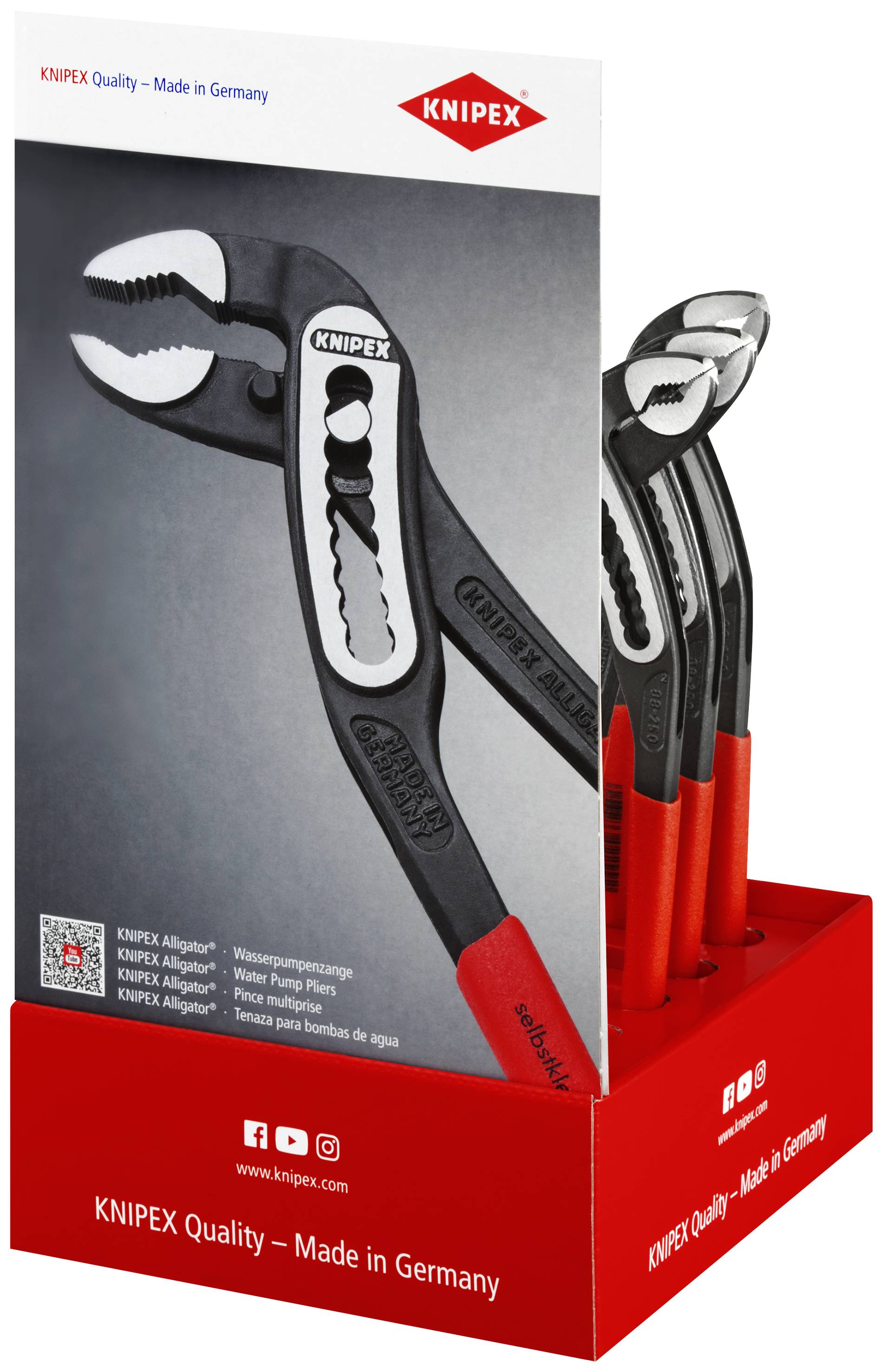 Knipex-Werk Thekendisplay 10-tlg. 00 18 01 V15