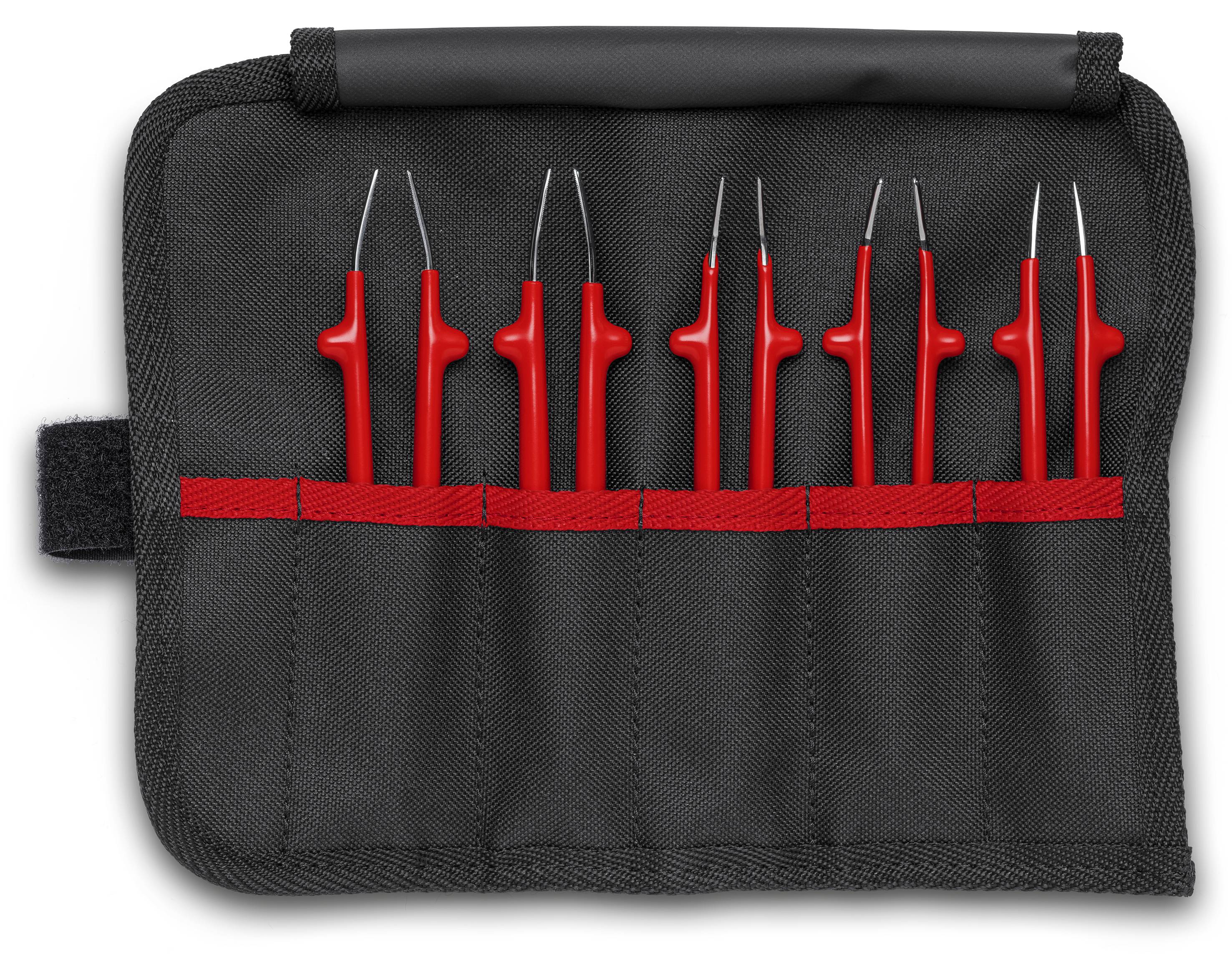 Knipex 92 00 04 Universalpinzette-Set 5teilig 135 mm