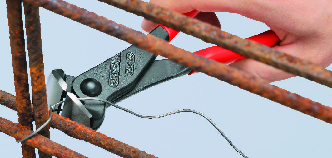 KNIPEX 68 01 200 EAN Vornschneider mit Kunststoff überzogen schwarz atramentiert 200 mm