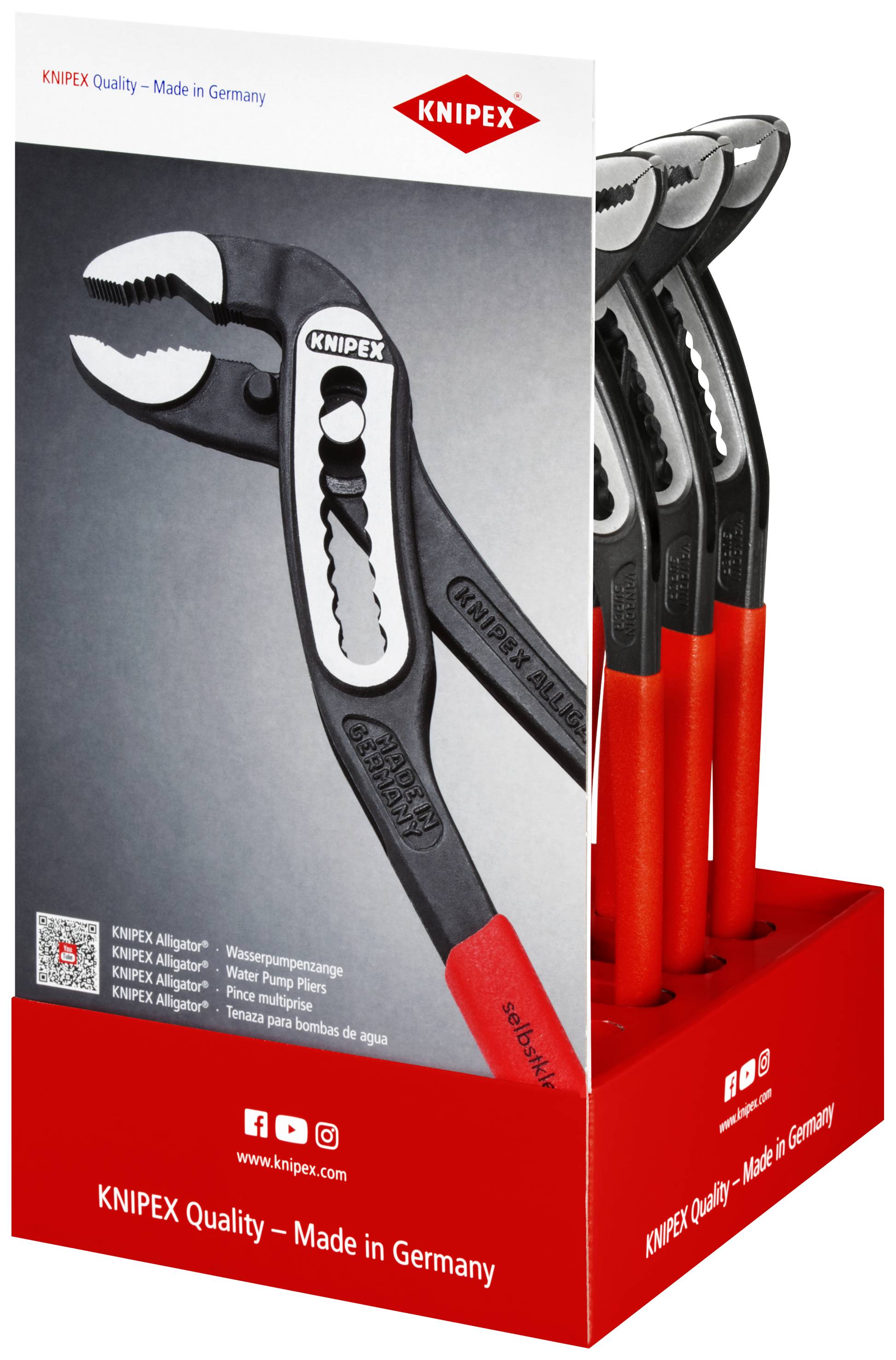 Knipex-Werk Thekendisplay 10-tlg. 00 18 01 V17