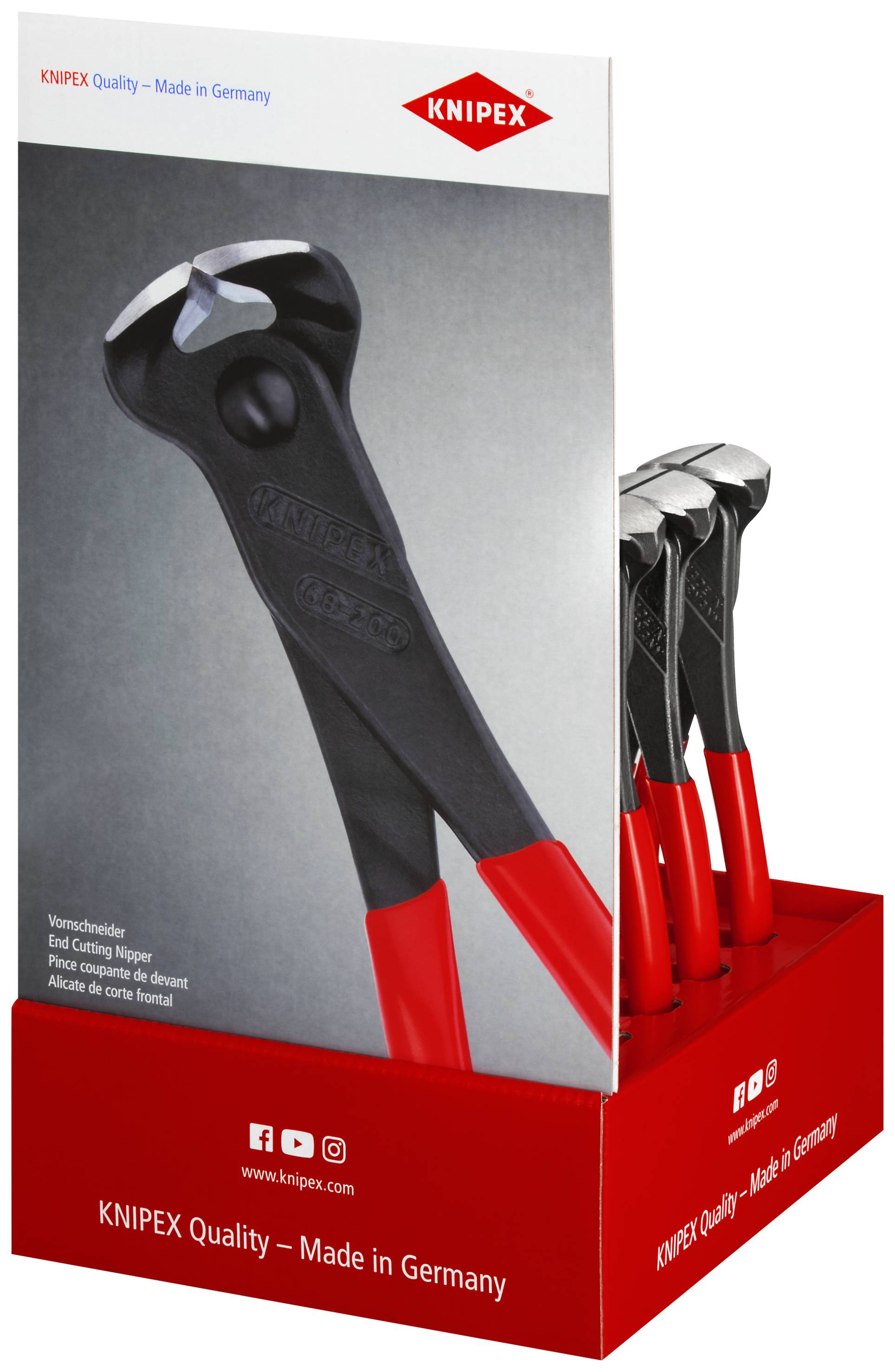 Knipex-Werk Thekendisplay 10-tlg. 00 18 01 V10