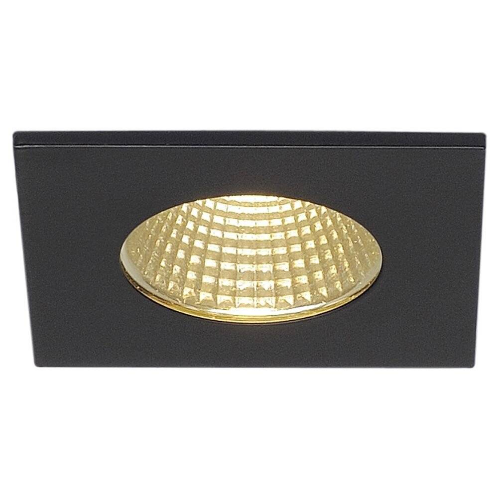 SLV 114430 Patta-I LED-Einbauleuchte LED LED fest eingebaut 12W Schwarz (matt)