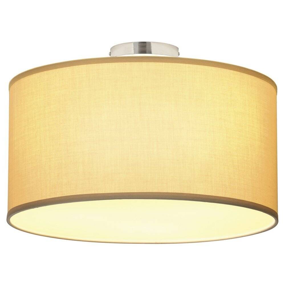 SLV 155373 Soprana Deckenleuchte Energiesparlampe, LED E27 180 W Beige