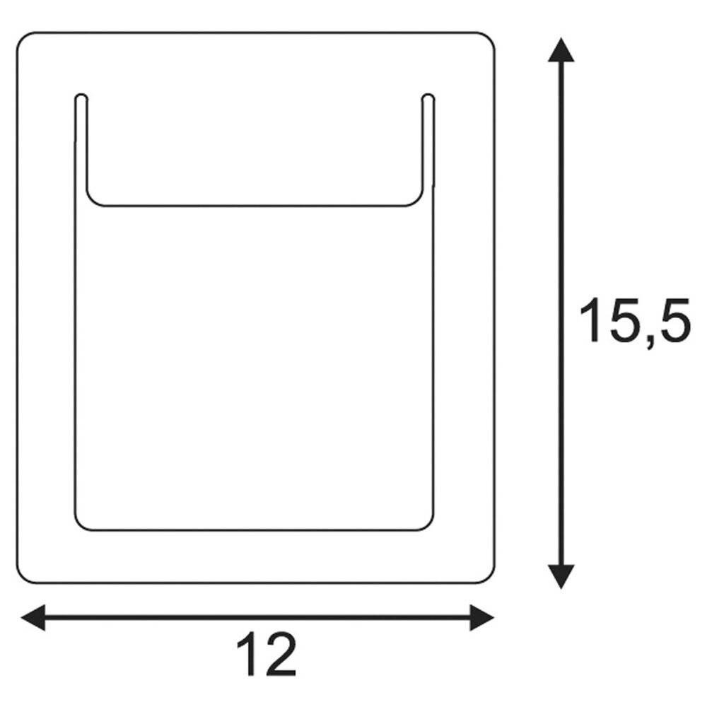 SLV 151952 LED-Einbauleuchte 5.2 W Weiß