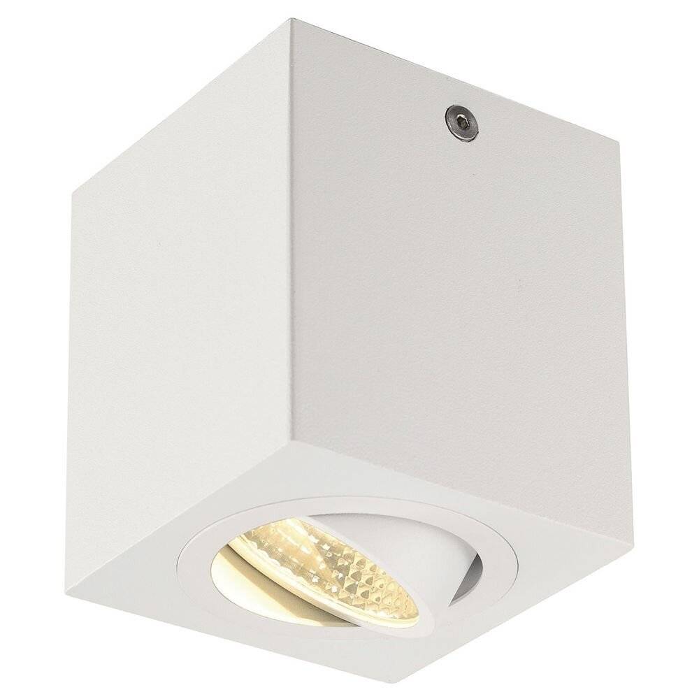 SLV Triledo LED-Aufbauleuchte LED LED fest eingebaut 6W Warmweiß Weiß (matt)