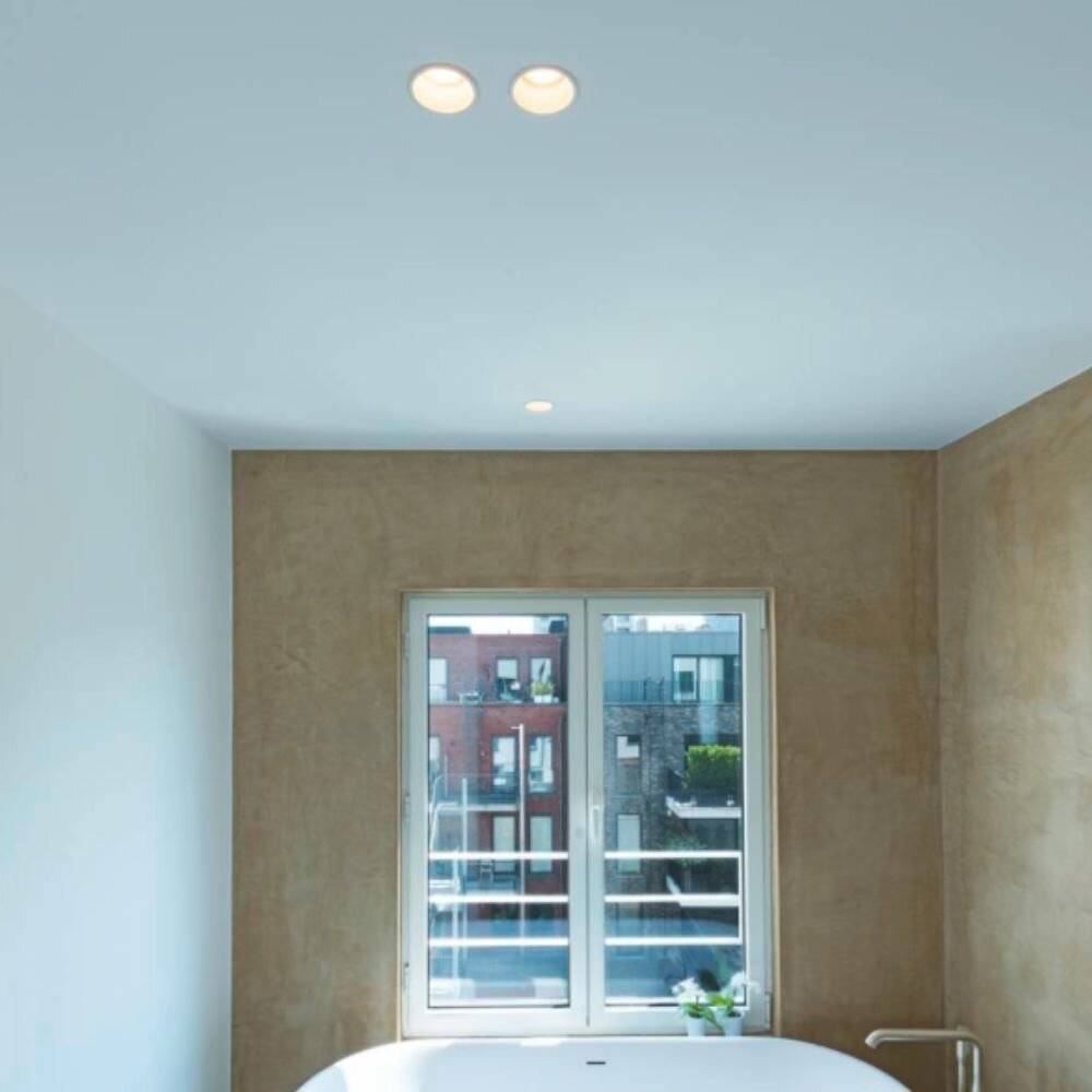 SLV 113161 Horn-O Einbauleuchte LED GU10 50W Weiß (matt)