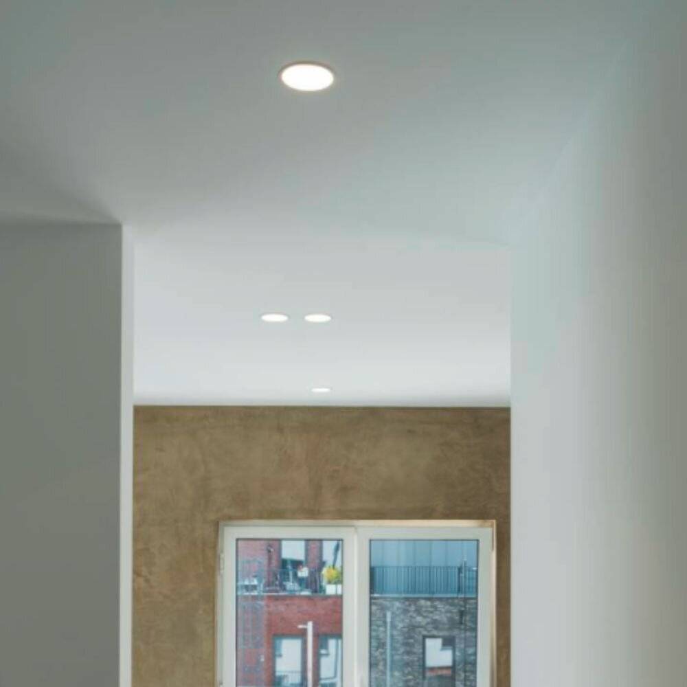 SLV 113161 Horn-O Einbauleuchte LED GU10 50W Weiß (matt)