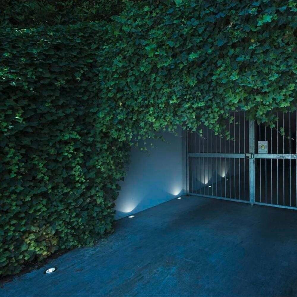 SLV Dasar 115 229320 Außeneinbauleuchte GU10 Halogen 35 W Aluminium