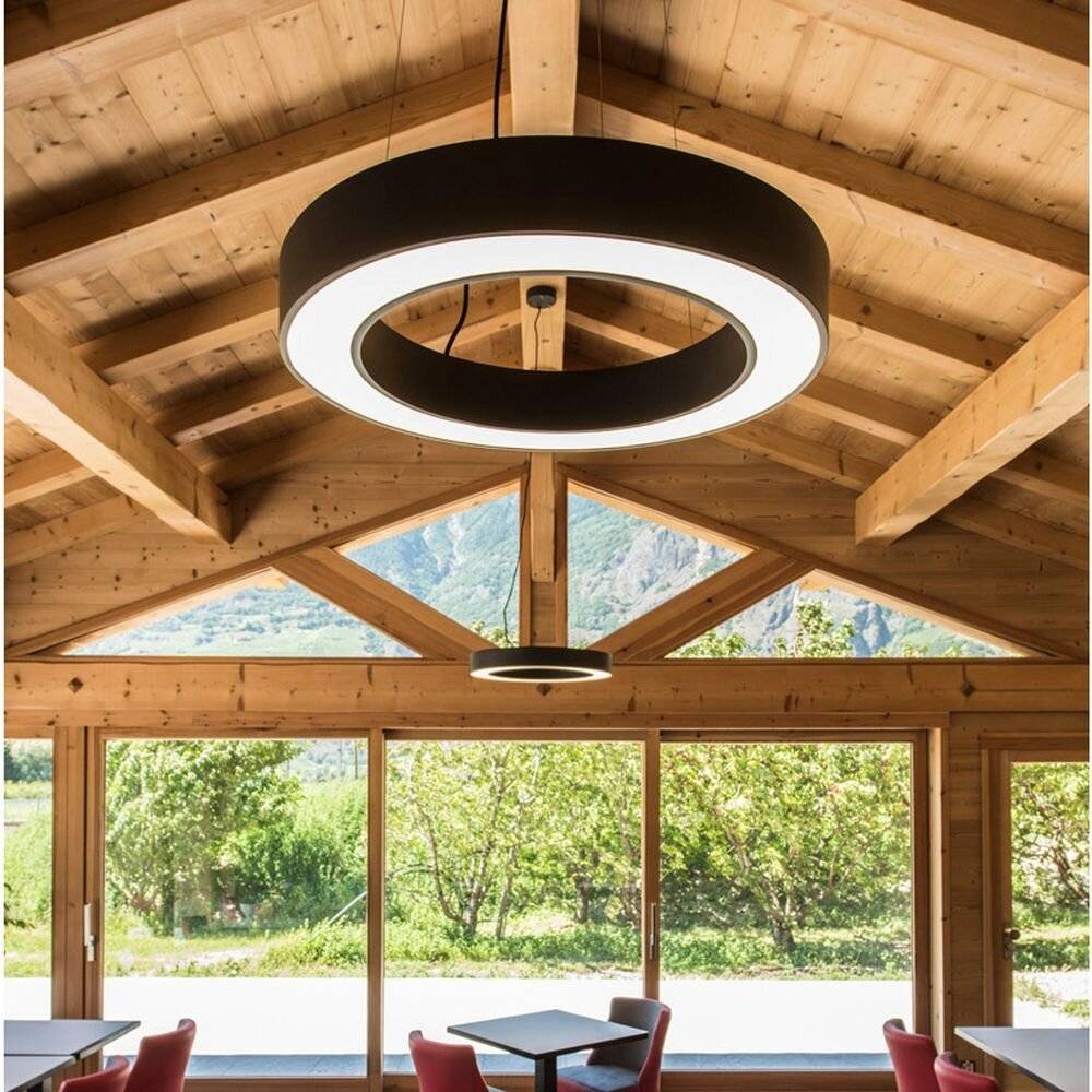 SLV 133840 LED-Pendelleuchte 35W Schwarz