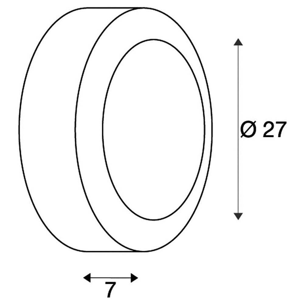 SLV Bulan 229075 Außenwandleuchte Energiesparlampe, LED E14 60W Anthrazit