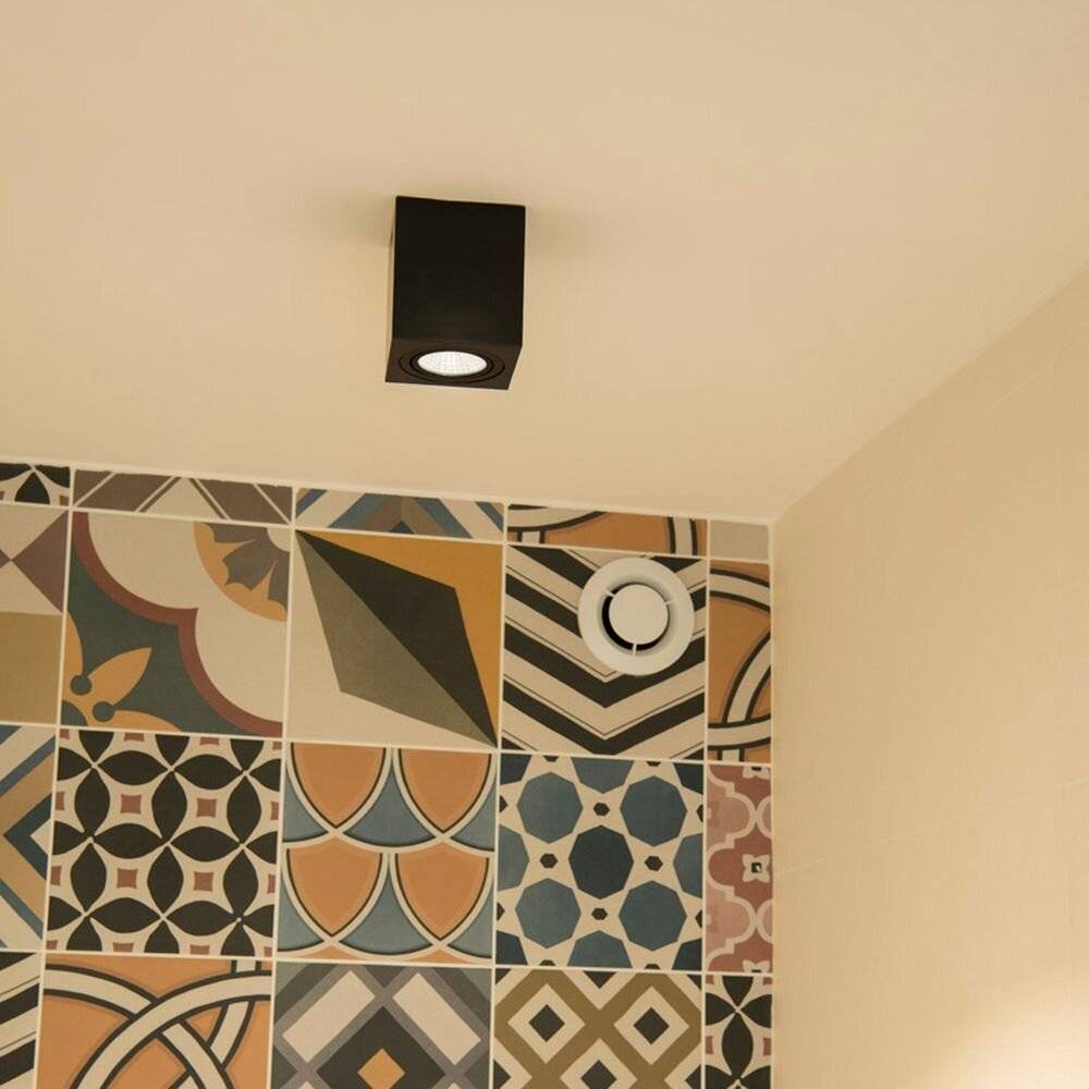 SLV 113940 LED-Deckenleuchte 8.1W Schwarz (matt)