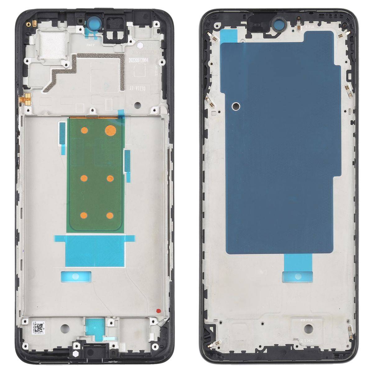 Front Housing LCD Rahmen Bezel Plate für Xiaomi Redmi Note 11T Pro / Note 11T Pro+ / Poco X4 GT Ersatzteil Reparatur