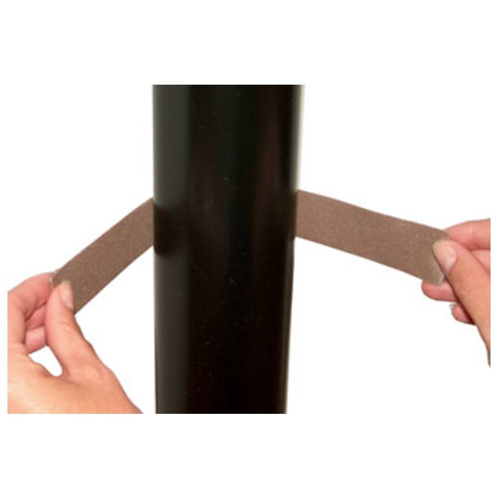 Dönges Schmirgelleinen-Streifen aus Braunköper, 25 x 280 mm, P80