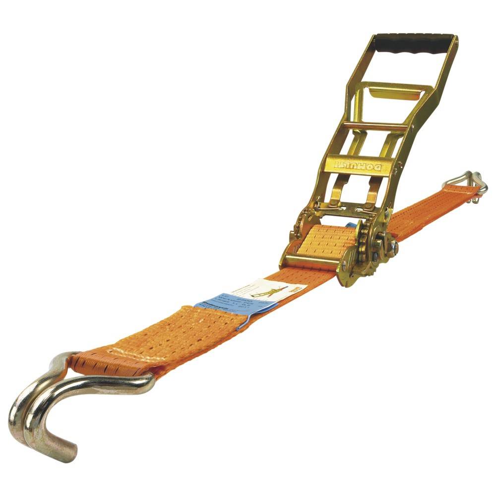 Dönges Zurrgurt mit Langhebelratsche mit Profilhaken, 50 mm, Länge 8 m
