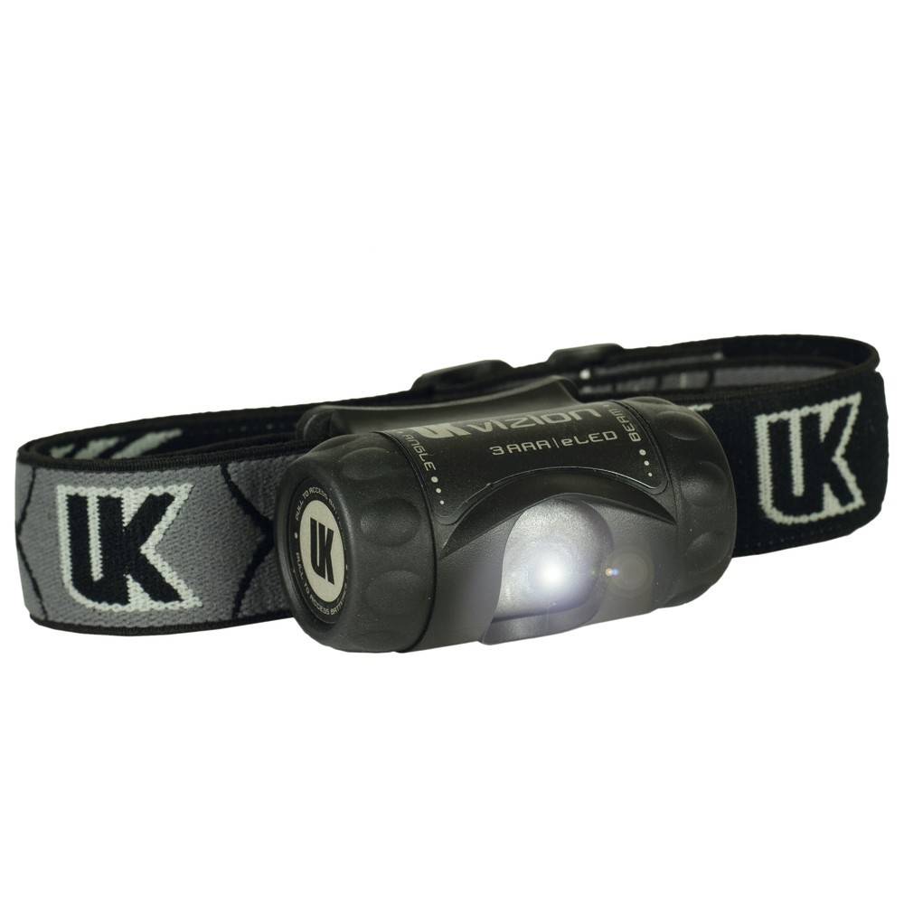 UK Stirnlampe 3AAA Vizion, schwarz