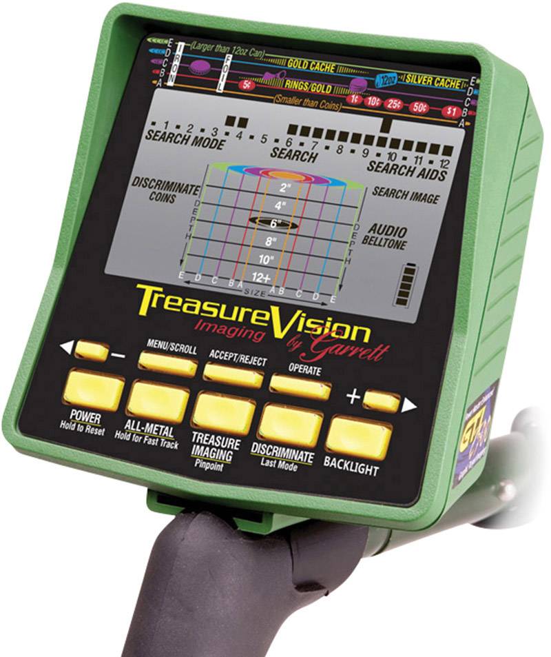 Garrett GTI 2500 Metalldetektor Suchtiefe (max.) 220cm digital (LCD), akustisch 98027