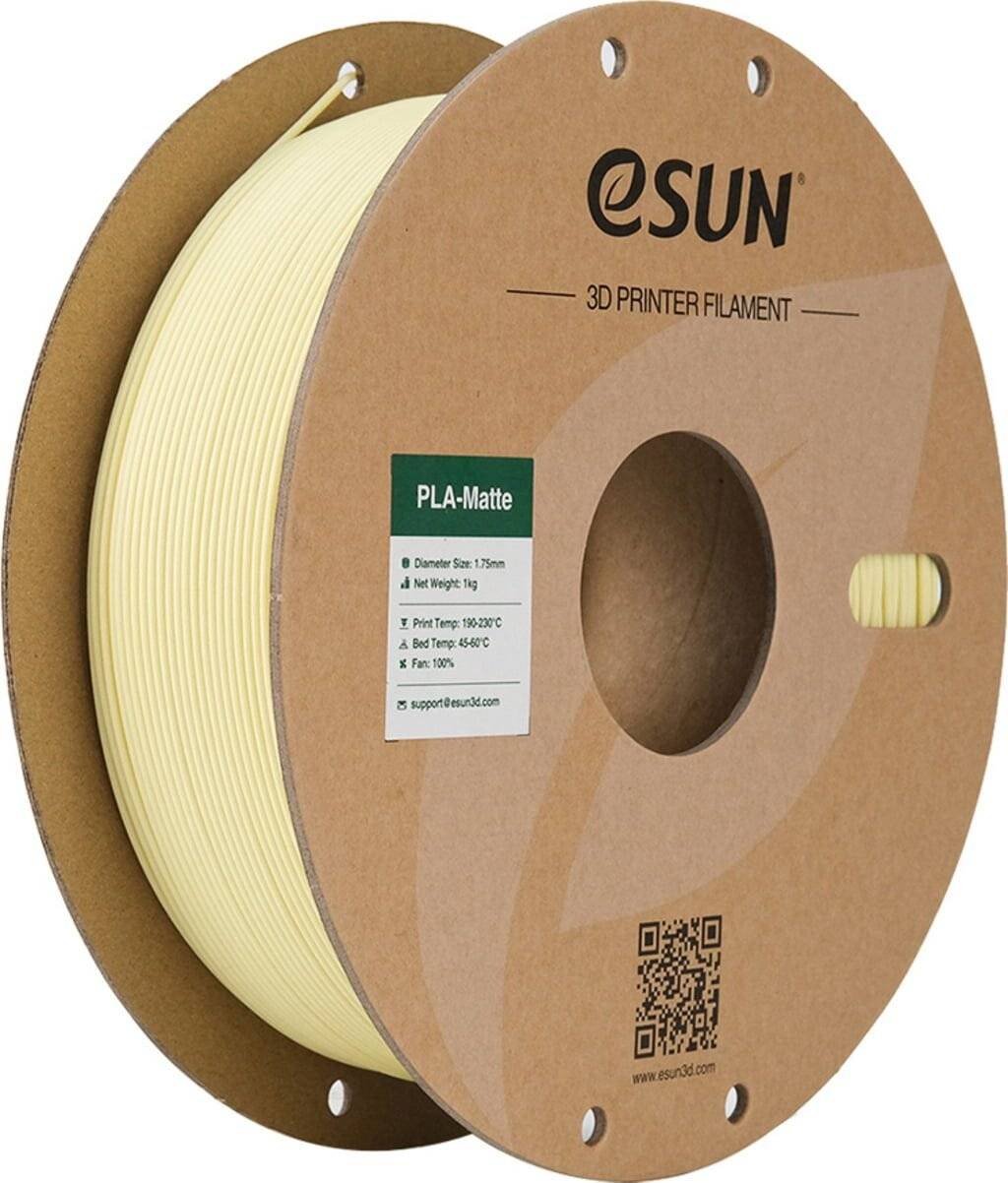 eSUN PLA-Matte Almond Yellow - 1,75 mm / 1000 g