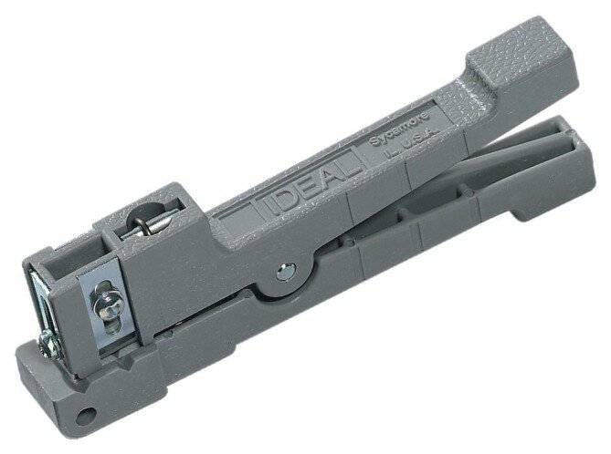 Abmantelwerkzeug für Koaxialkabel, blau, Ø 3,2 - 5,5 mm
