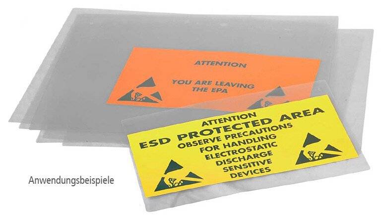 ESD-Laminierfolie DIN A4, transparent