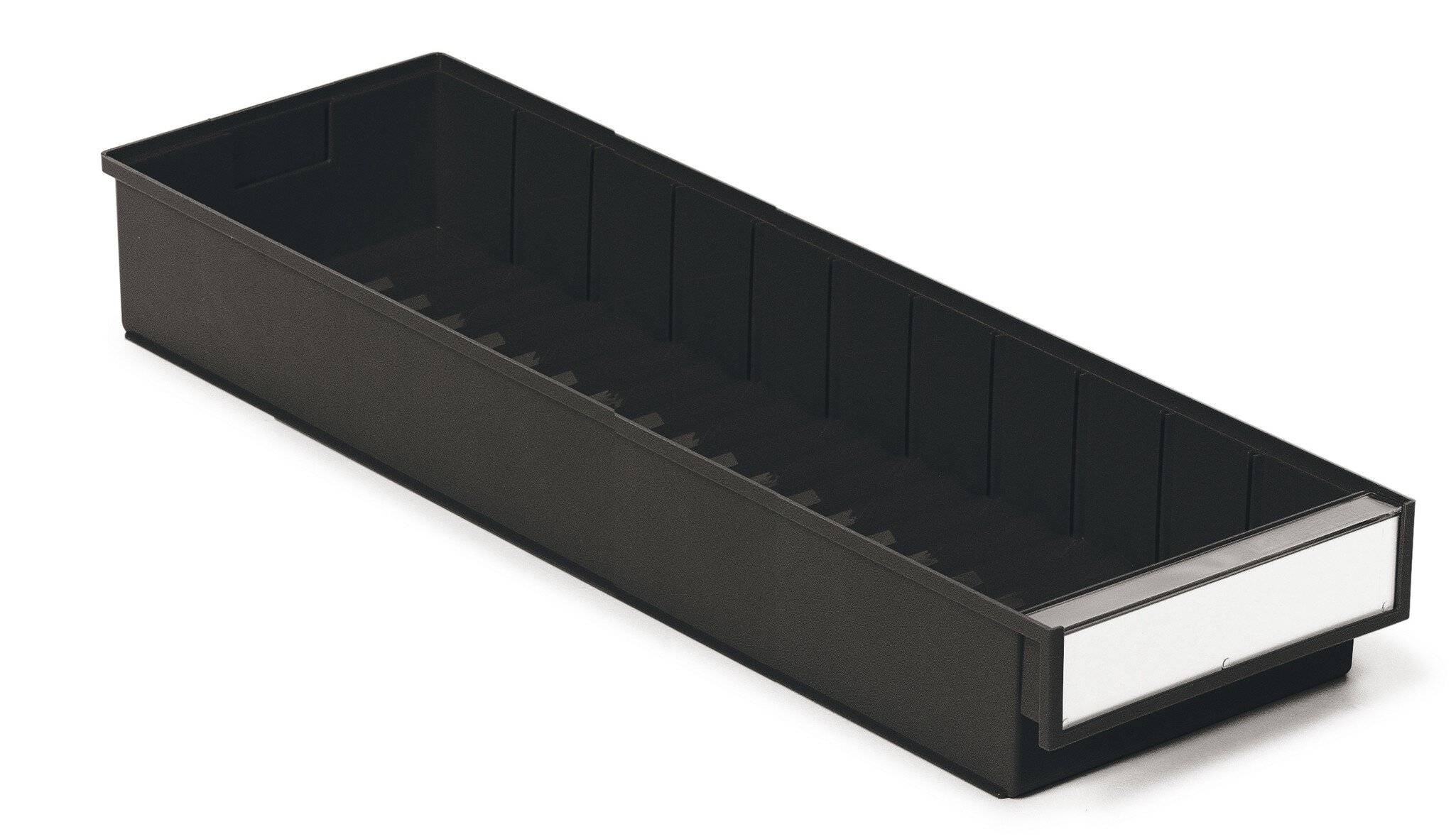 ESD-Schublade, 186x600x82 mm, schwarz