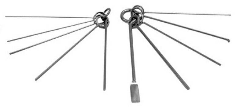 Reinigungswerkzeug, Nadeln für JBC Entlötkolben