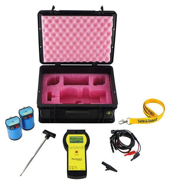 ESD-Hochohmmeter Set, Digitaldisplay, MegaGuard ProPlus