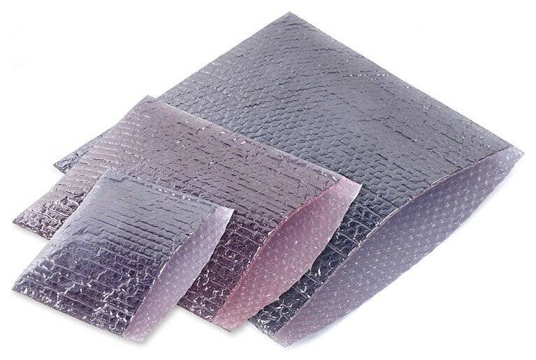 ESD-Luftpolstertasche mit Klappe, rosa, abschirmend, 200 x 250 mm