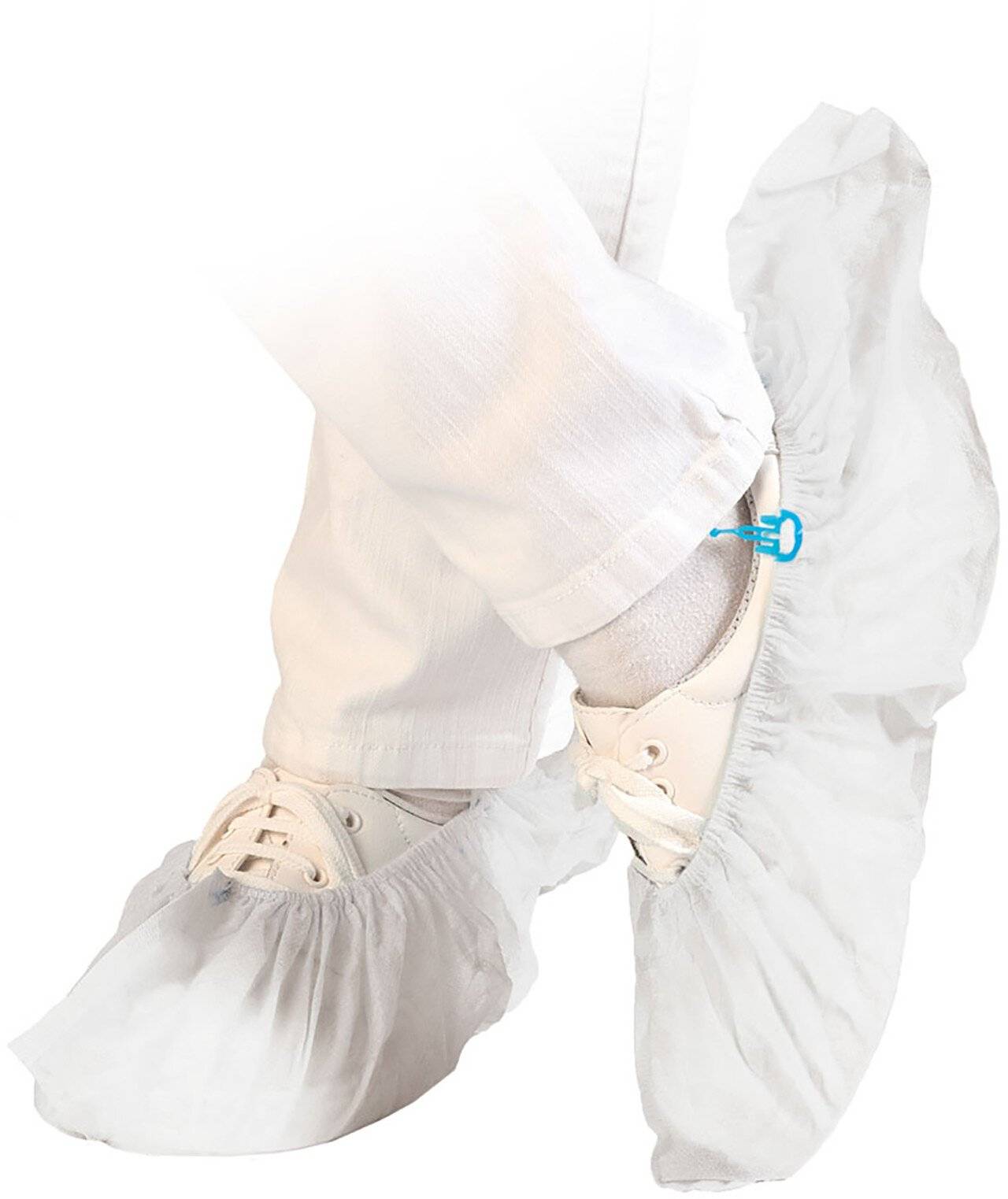 Hygostar Überschuh PP, STRONG VARIABLE, weiß, für HYGOMAT 80 Stück/Pack