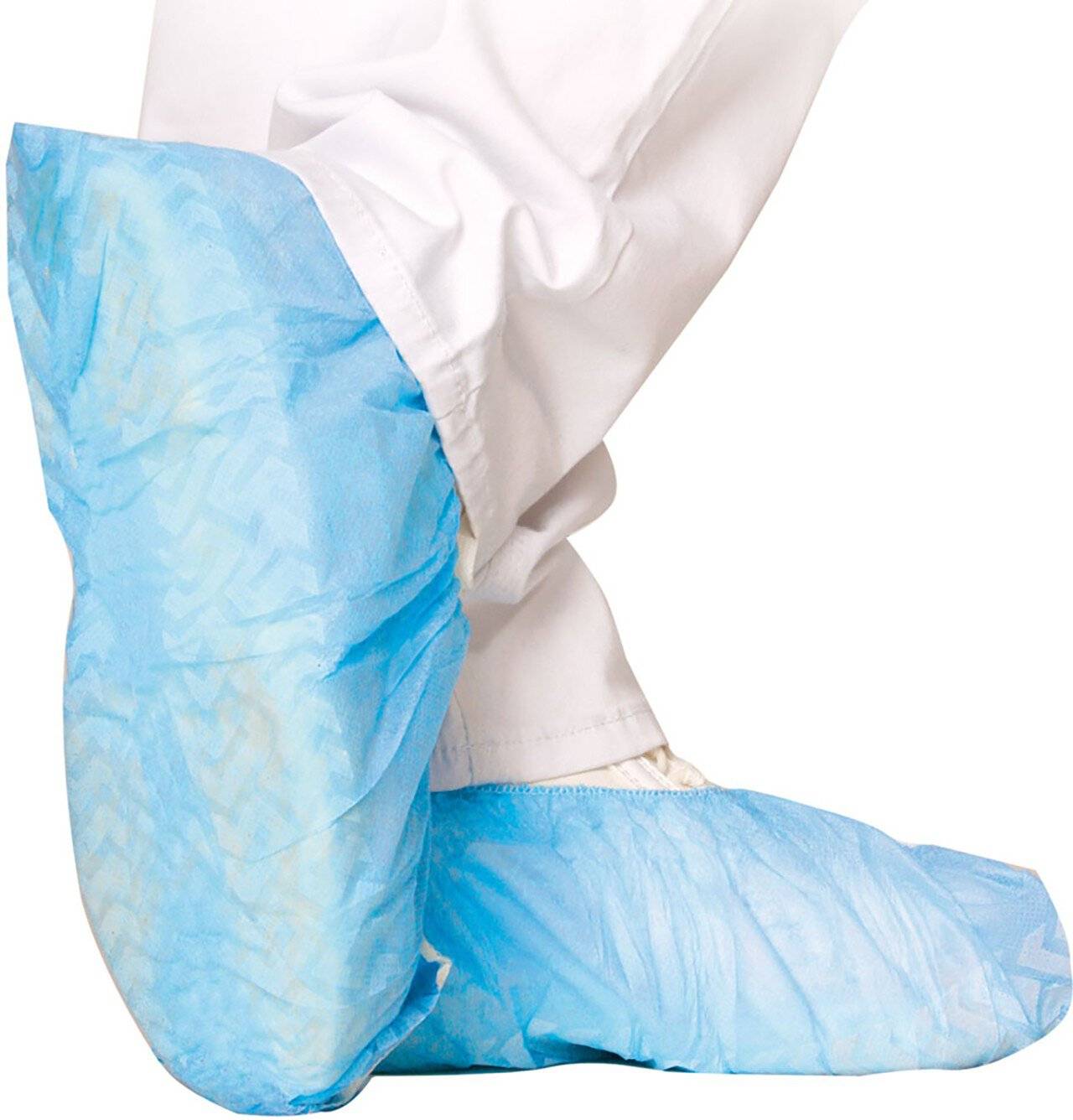 Hygostar Überschuh PP mit Struktur, blau, für HYGOMAT 100 Stück/Bündel