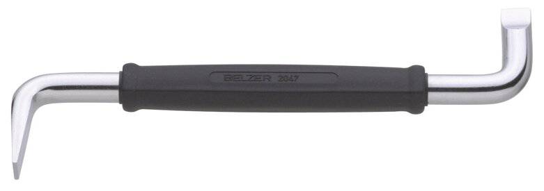 Winkelschraubendreher, doppelt abgewinkelt, Schlitz 1,0X5,5X125 mm