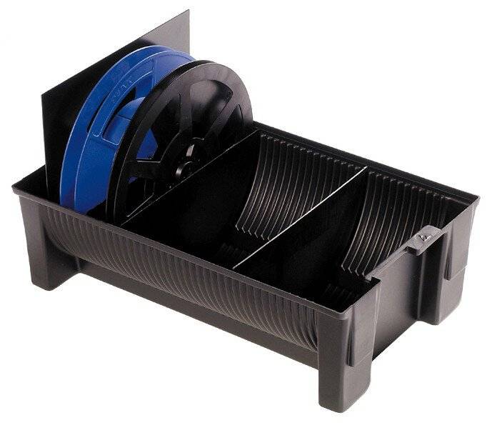 ESD-SMD Spulenständer, 38 Rollen, Spulendurchmesser 330 mm, 560 x 365 x 178 mm