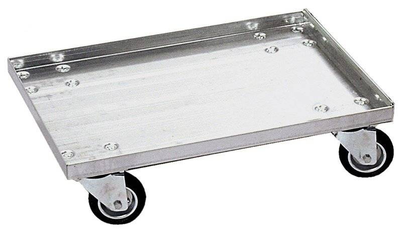 ESD Transportroller, für Lagerbehälter 600 x 400 mm