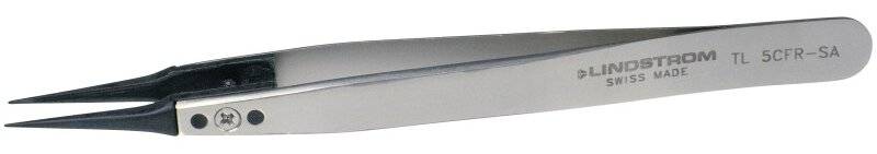 Pinzette mit austauschbaren Fiberglas-Spitzen, fein, 130 mm