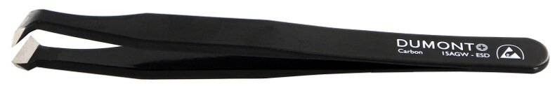 ESD-Schneidpinzette Typ 15AGW, Carbon