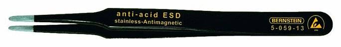 ESD SMD Pinzette 120mm Form 2a Edelstahl, ableitfähig