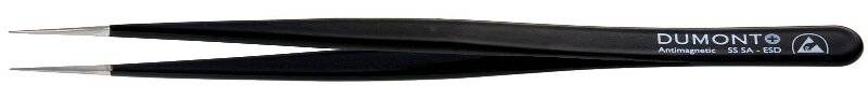 Pinzette ESD Typ SS, lange und schmale Griffe, feine Spitzen, amagnetischer Stahl