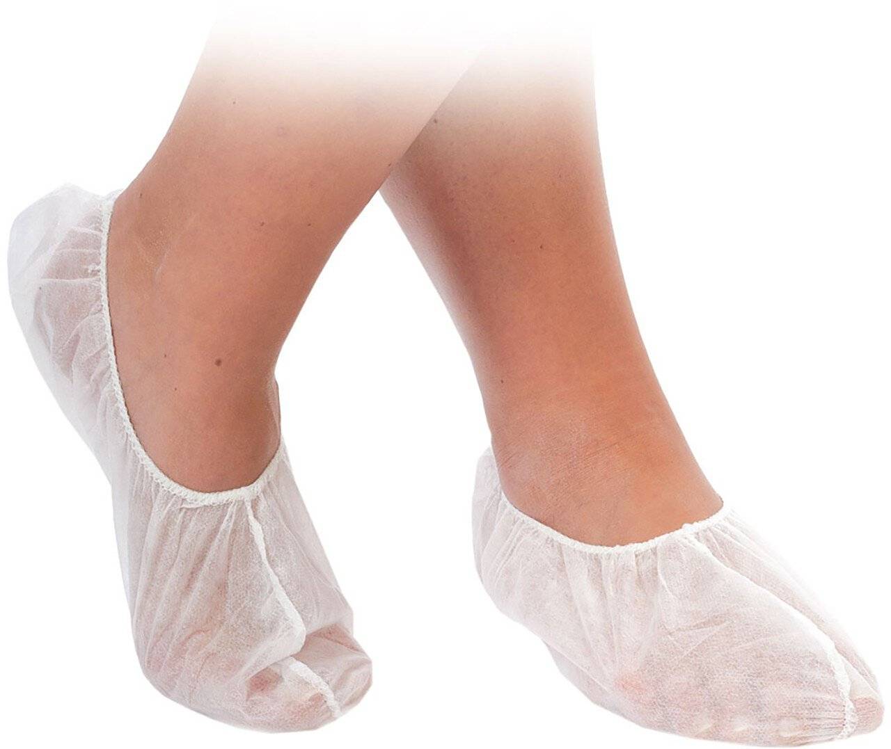 Hygostar Einweg-Füßlinge PP, atmungsaktiv, Größe 34-42