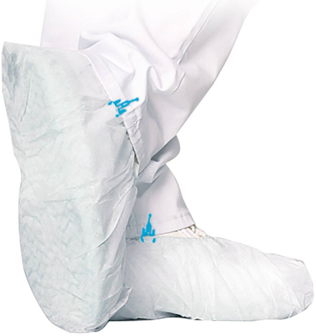 Hygostar Überschuh PP mit Struktur, weiß, für HYGOMAT 100 Stück/Pack