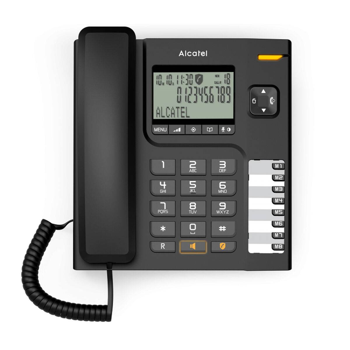 Alcatel T78 Anrufer-Identifikation Schwarz