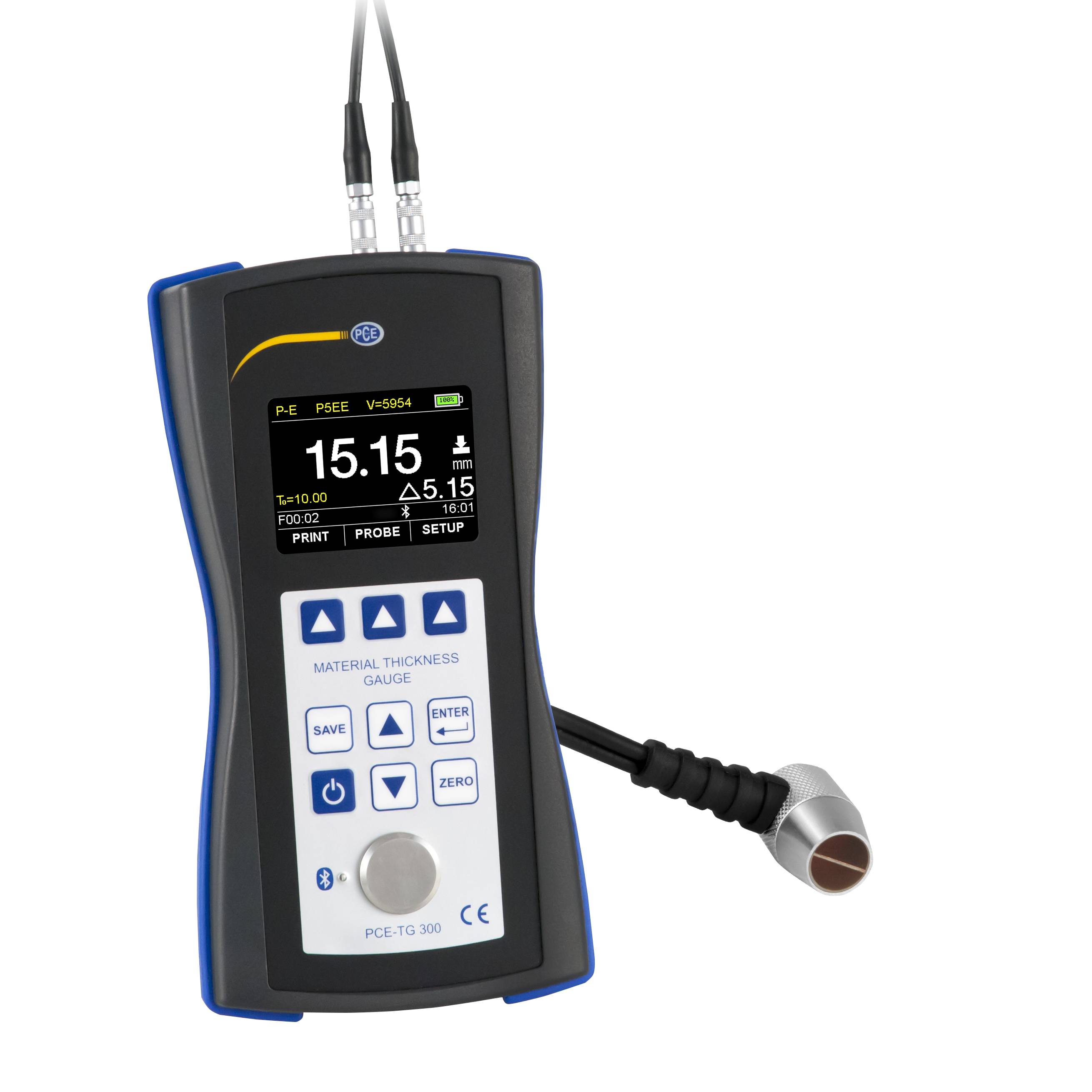PCE Instruments PCE-TG 300-NO5/90 Materialdicken-Messgerät