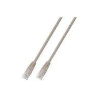 RJ45 Patchkabel Cat.5e U/UTP PVC -- CCA grau 15m Kupferverkabelung
