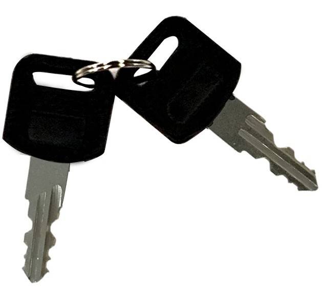 Danicom - Extra Schlüssel für die Seitenwände von einem Serverschrank ( Inkl. Ersatzschlüssel)