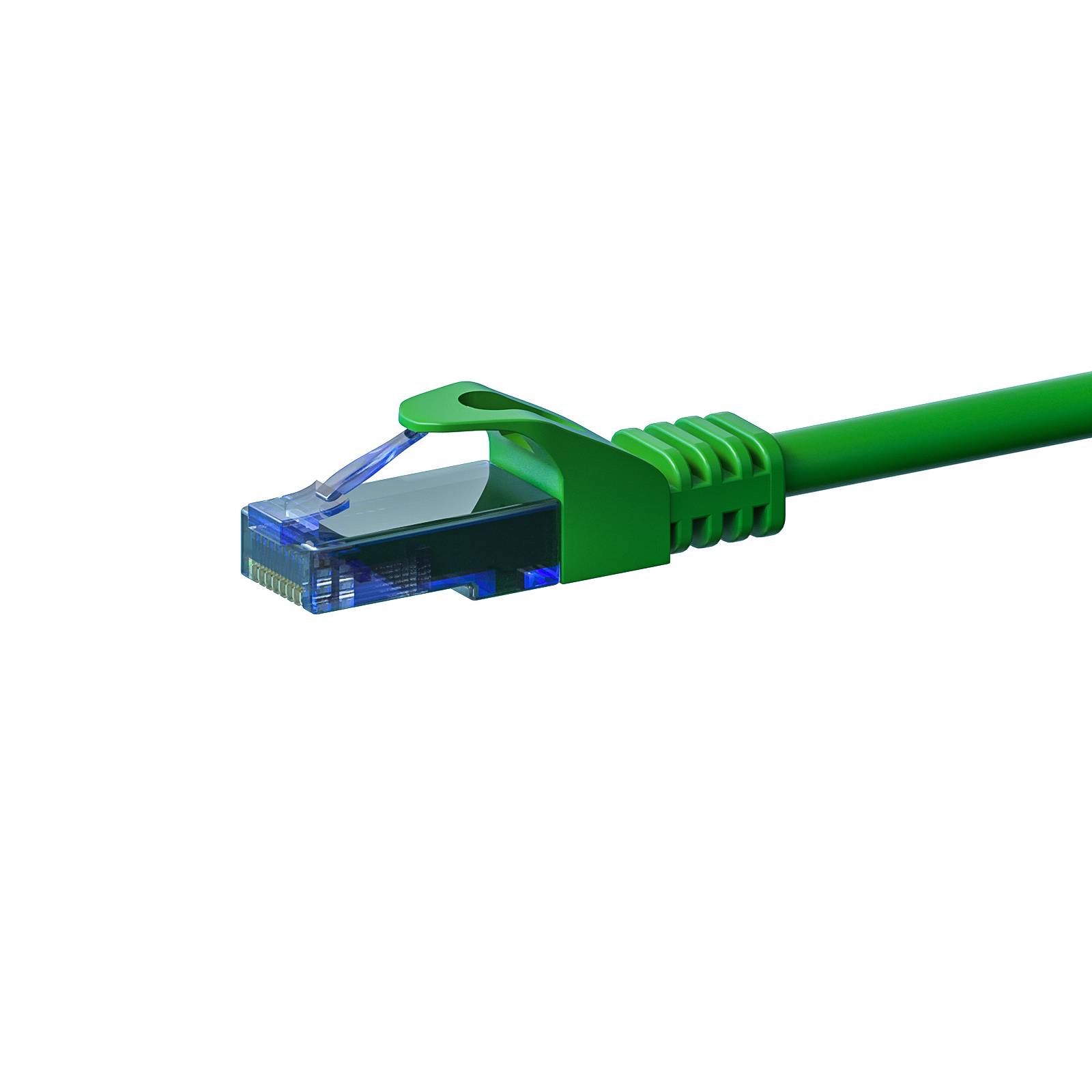 Danicom - CAT6a Netzwerkkabel 100% Kupfer - U/UTP - 10 Meter - Grün