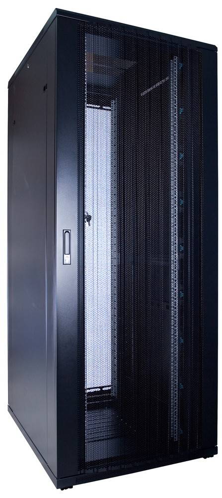 Danicom - 42 HE 19” Serverschrank, mit perforierten Türen (BxTxH) 800 x 1000 x 2000mm